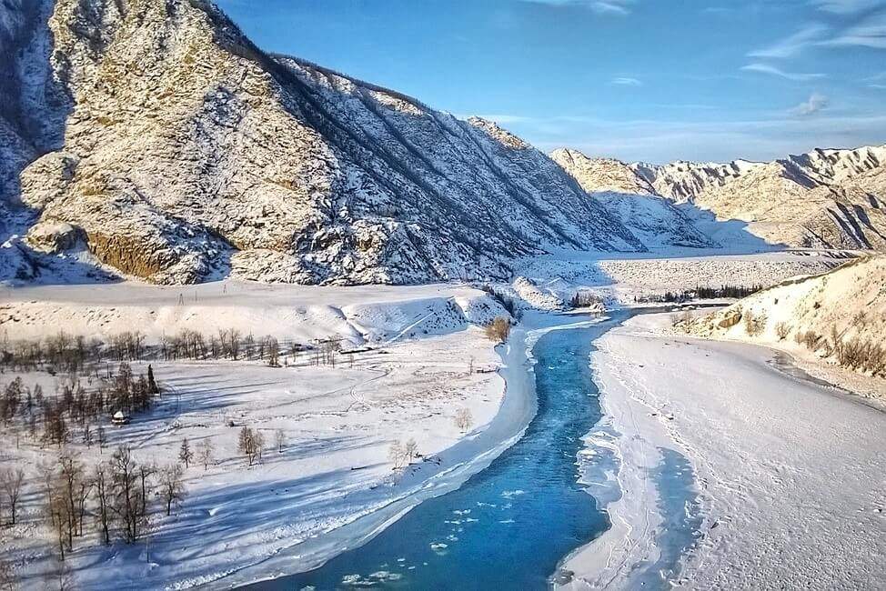 Новогодний конный тур по Алтаю — фотография 5