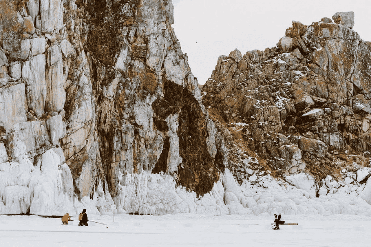Тур на Байкал: «Снегопад» — фотография 8